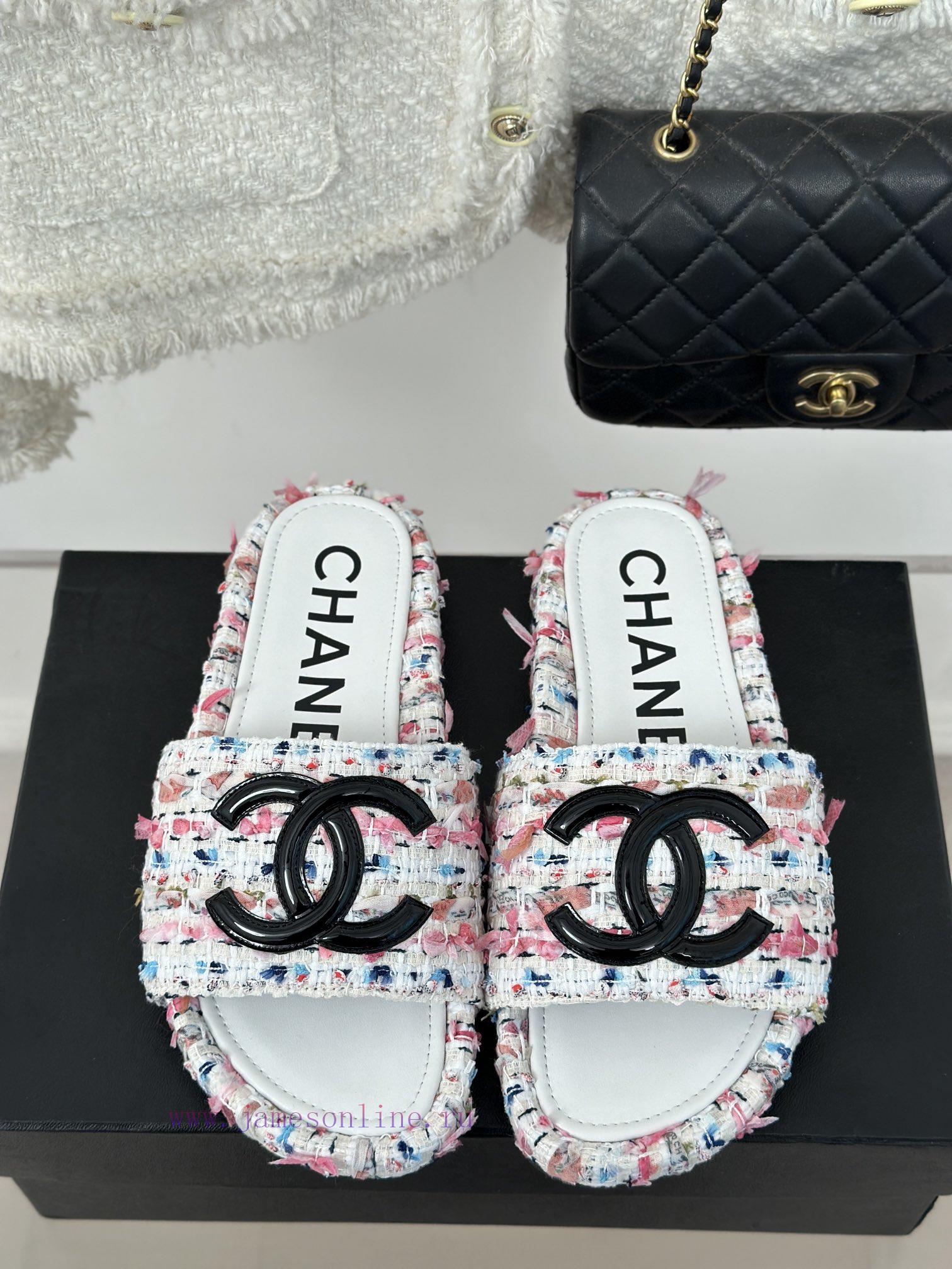 Chanel | Chanel 23p New Product Large Pair C Lazy SlippersIn summer, it is necessary for ever82ksgh0 - Image 5