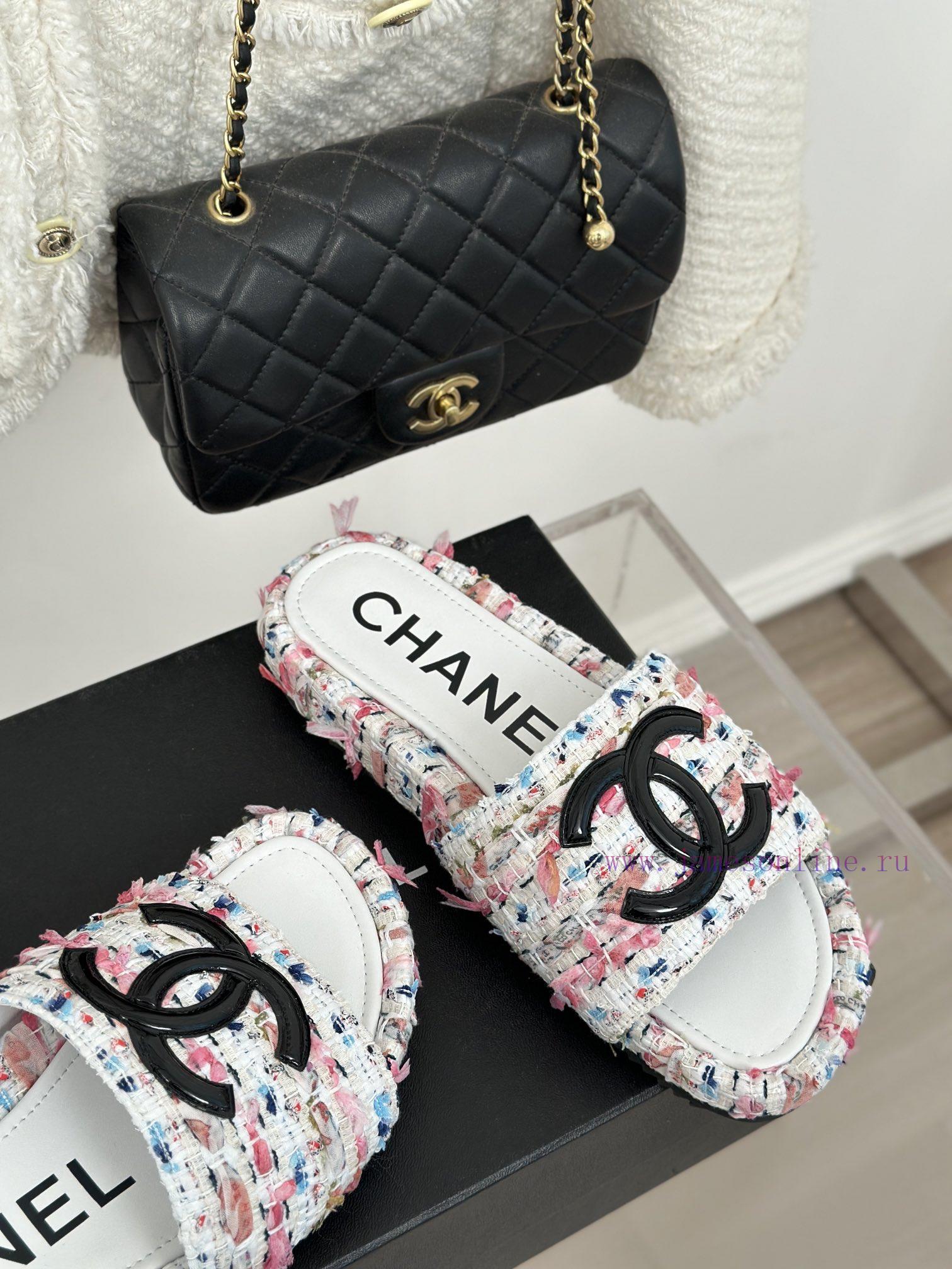 Chanel | Chanel 23p New Product Large Pair C Lazy SlippersIn summer, it is necessary for ever82ksgh0 - Image 6