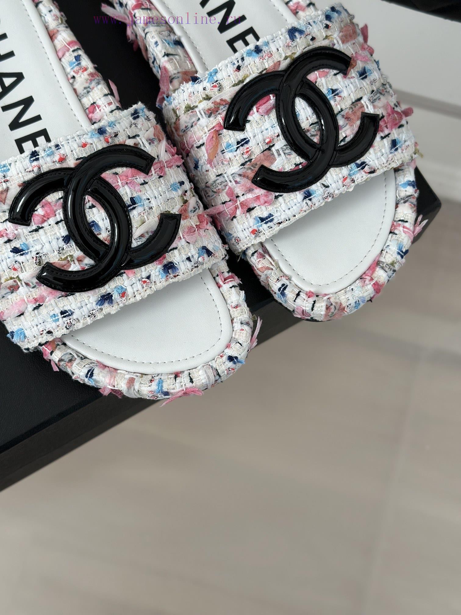 Chanel | Chanel 23p New Product Large Pair C Lazy SlippersIn summer, it is necessary for ever82ksgh0 - Image 8