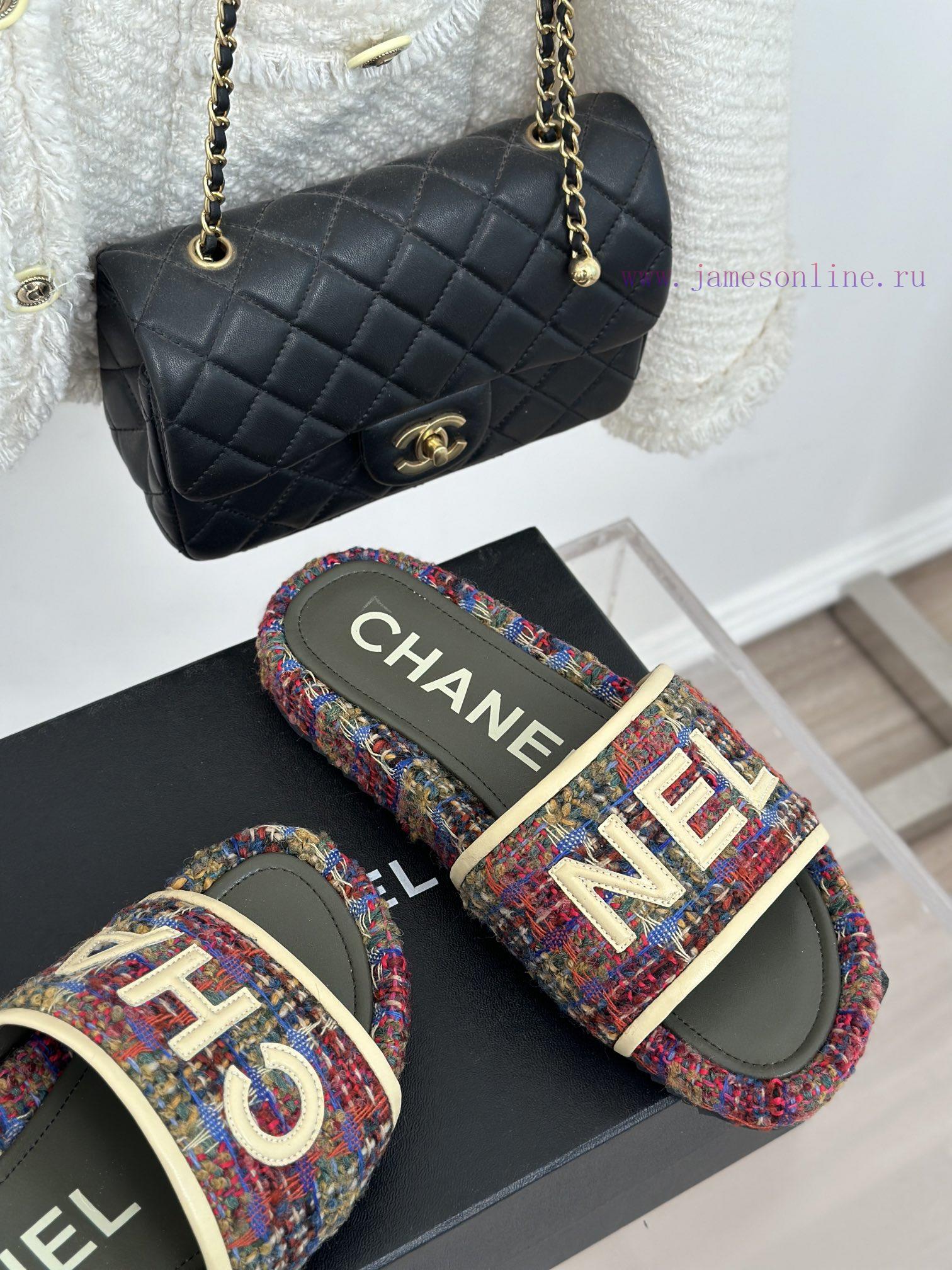Chanel | Chanel 23p New Large Letter Lazy SlippersIn summer, it is necessary for everyone tonjmtlrsl - Image 6