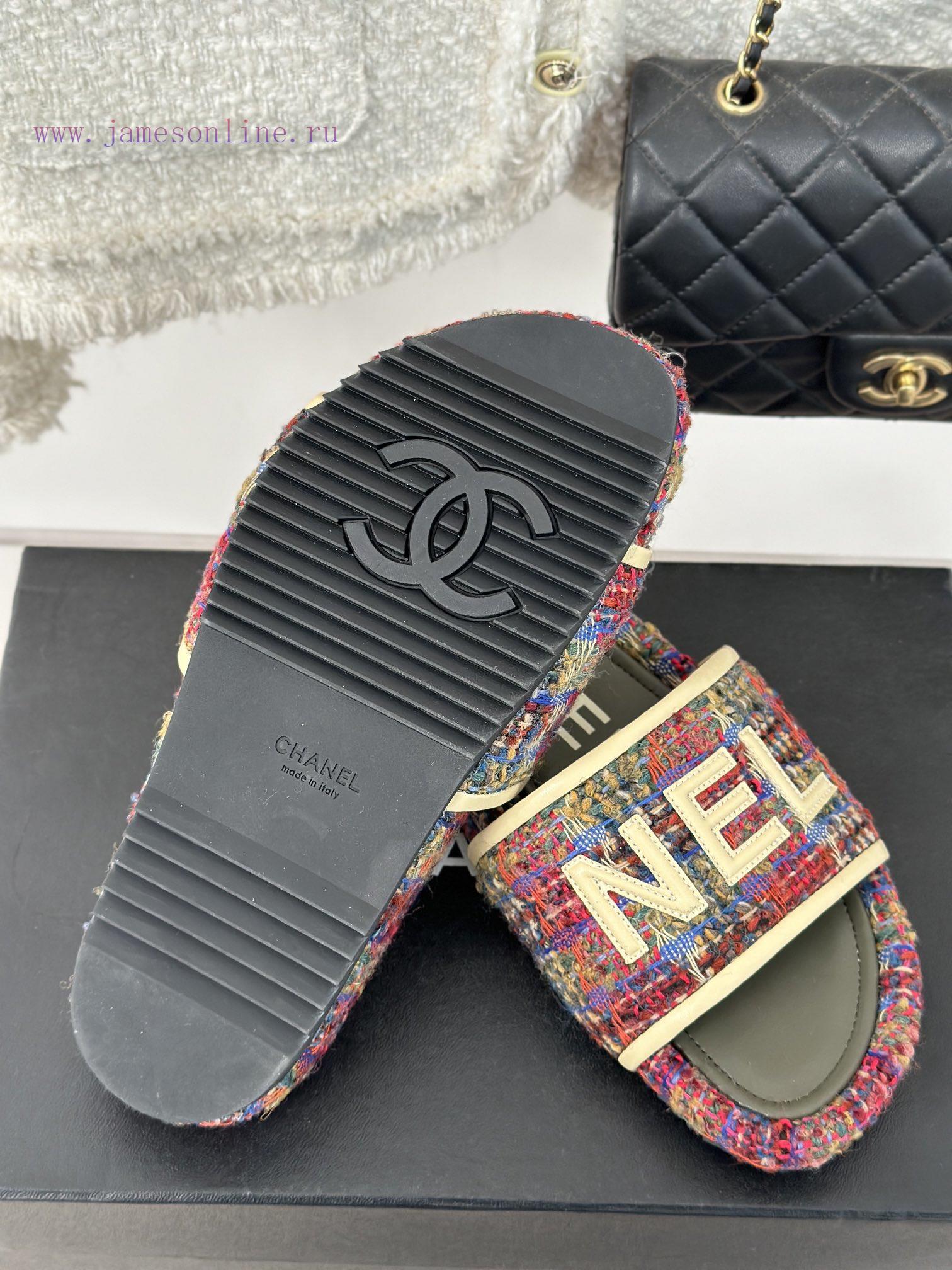 Chanel | Chanel 23p New Large Letter Lazy SlippersIn summer, it is necessary for everyone tonjmtlrsl - Image 10