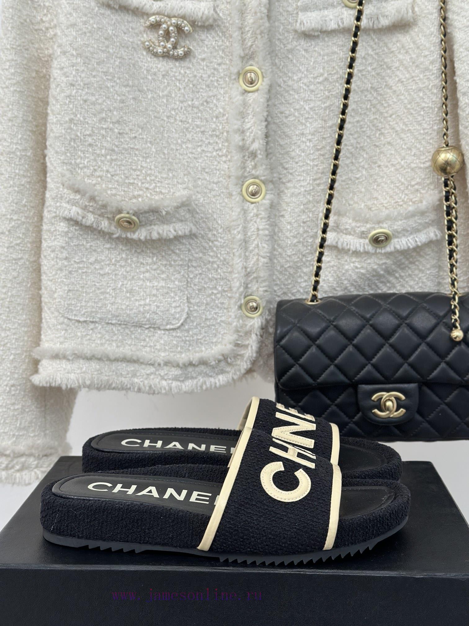 Chanel | Chanel 23p New Large Letter Lazy SlippersIn summer, it is necessary for everyone tozj08amj1 - Image 2