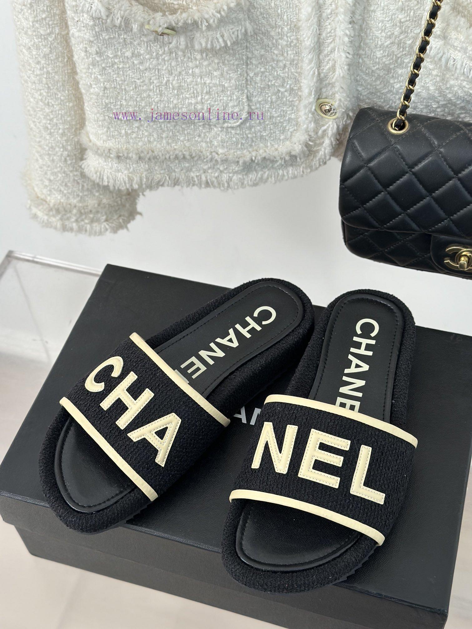 Chanel | Chanel 23p New Large Letter Lazy SlippersIn summer, it is necessary for everyone tozj08amj1 - Image 3