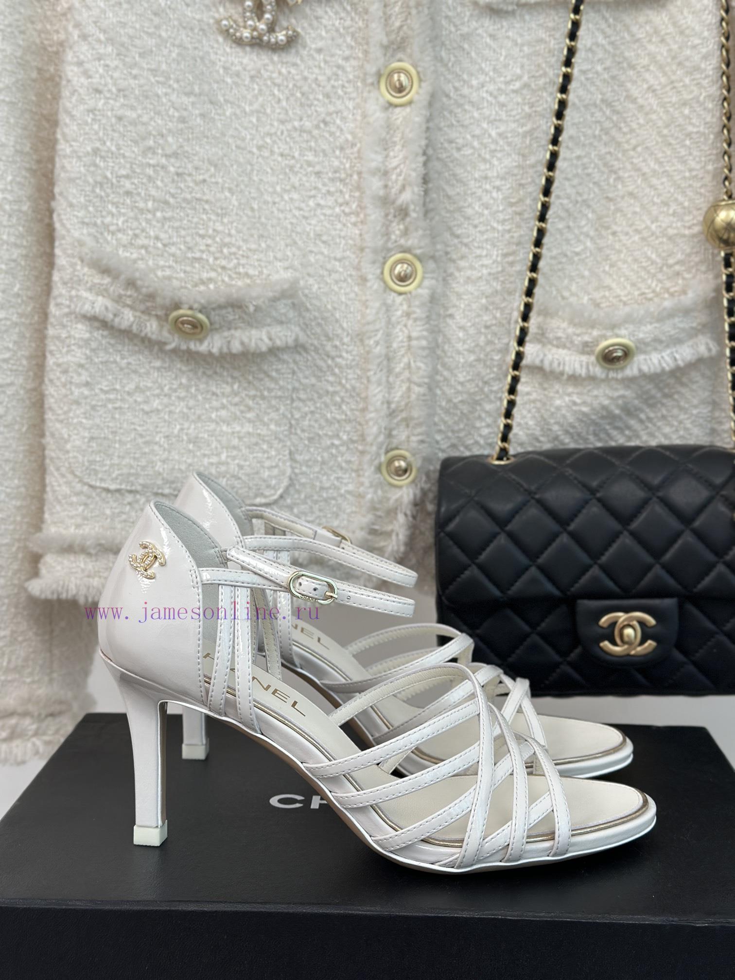 Chanel | Chanel 24C New Product ClassicDouble C high-heeled sandals seriesThe shoe upper is t5nspq37