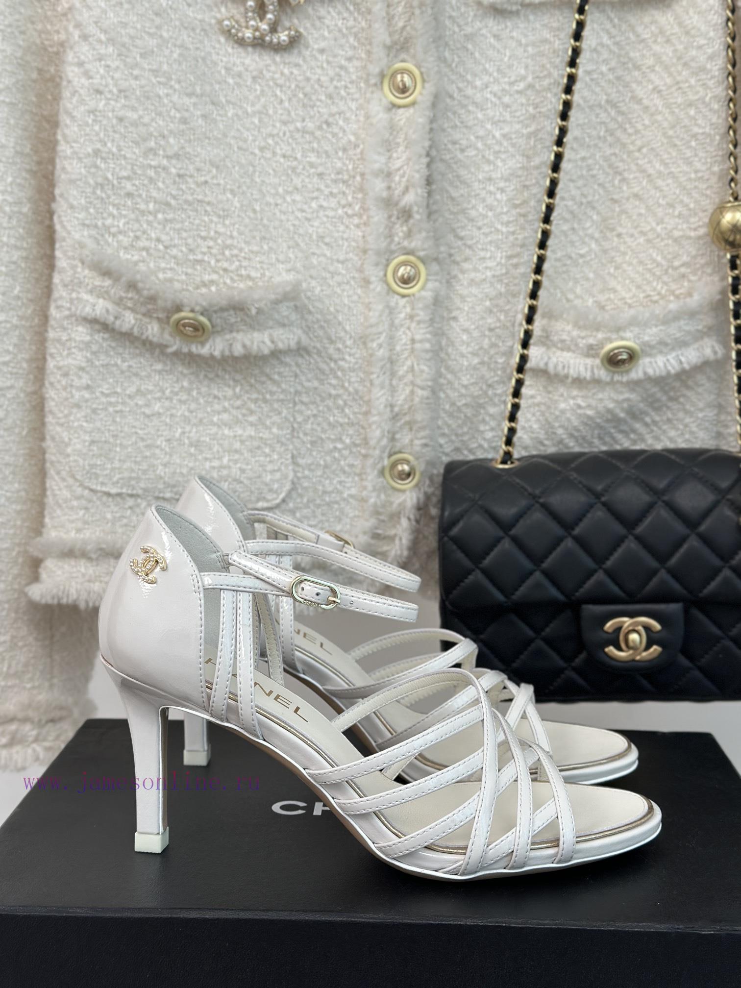Chanel | Chanel 24C New Product ClassicDouble C high-heeled sandals seriesThe shoe upper is t5nspq37 - Image 2