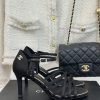 Chanel | Chanel 24C New Product ClassicDouble C high-heeled sandals seriesThe shoe upper is ipe6ivwh