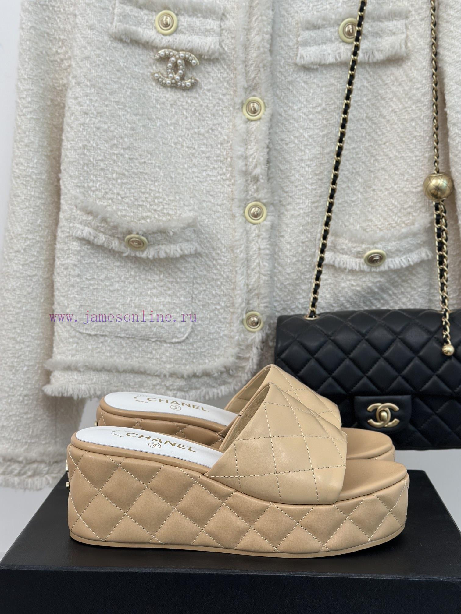 Chanel | Chanel 23c New ProductLingge thick soled sponge sandals and slippersA must-have coo0aa7v6zj