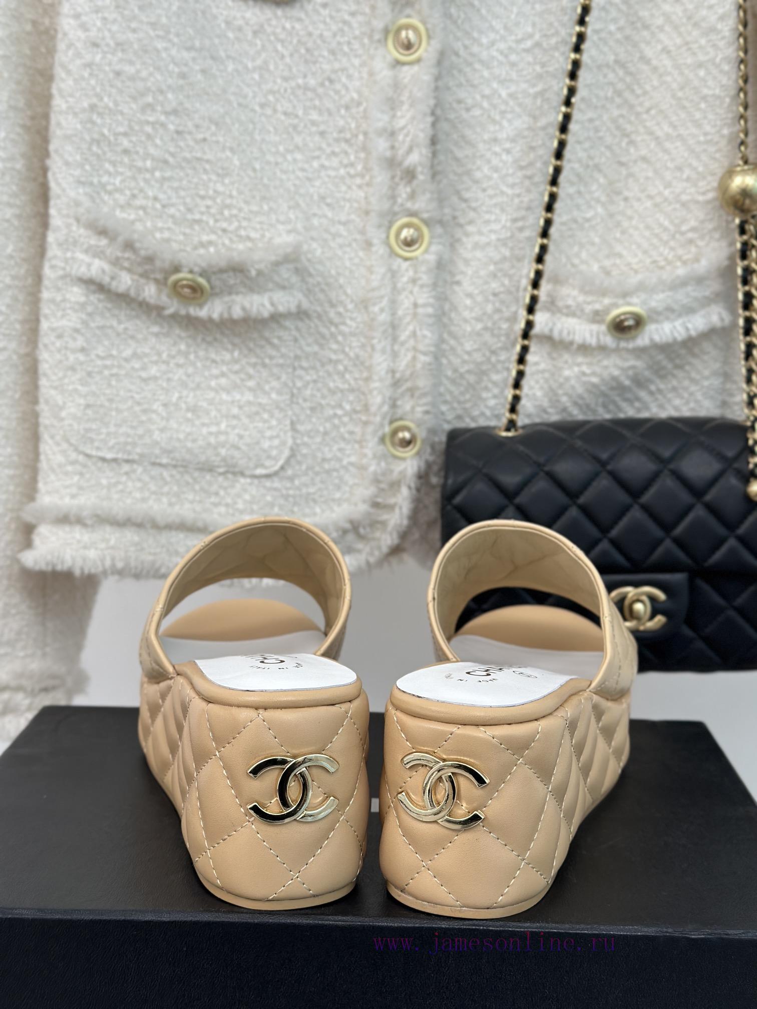 Chanel | Chanel 23c New ProductLingge thick soled sponge sandals and slippersA must-have coo0aa7v6zj - Image 7