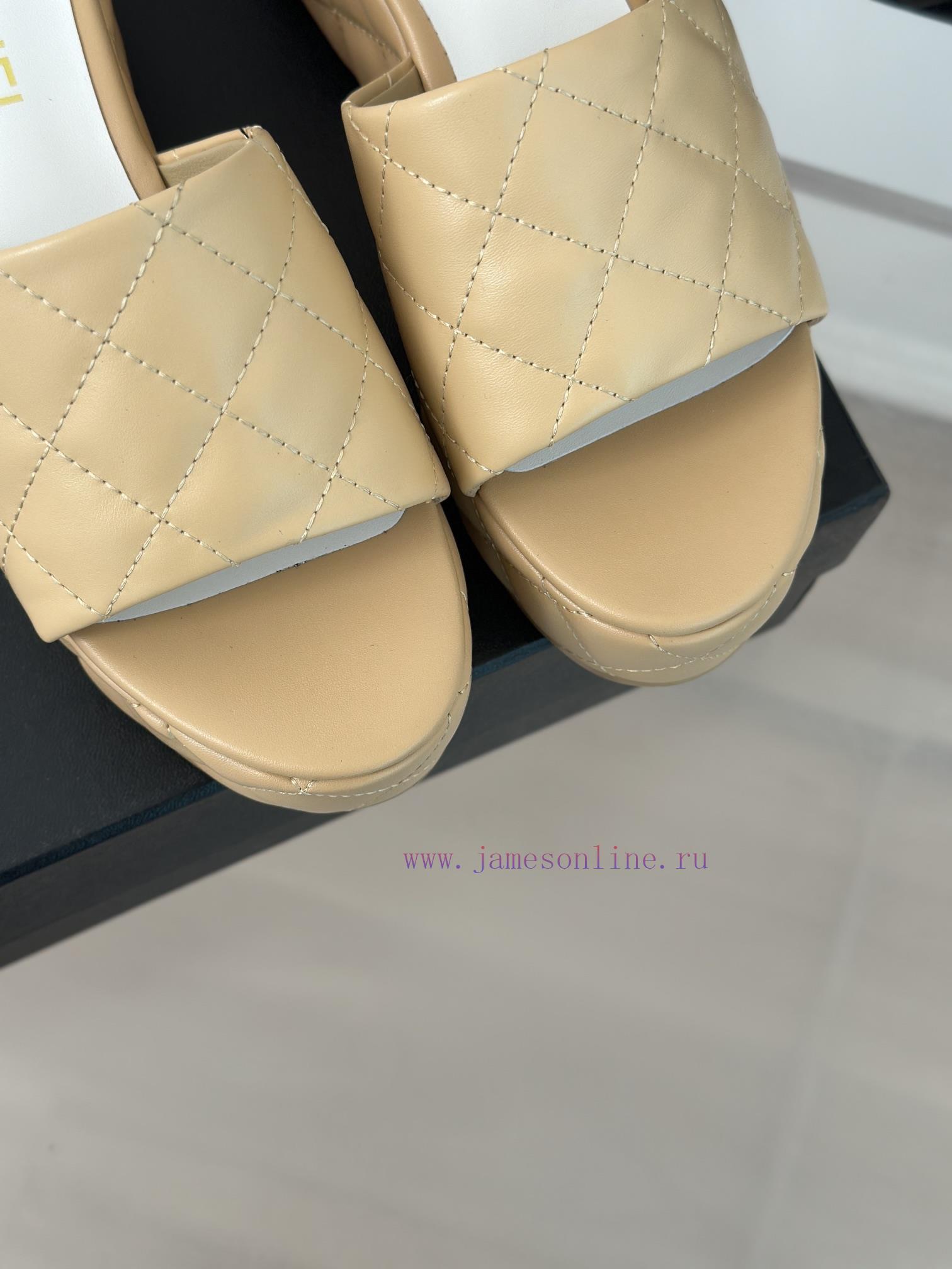Chanel | Chanel 23c New ProductLingge thick soled sponge sandals and slippersA must-have coo0aa7v6zj - Image 8