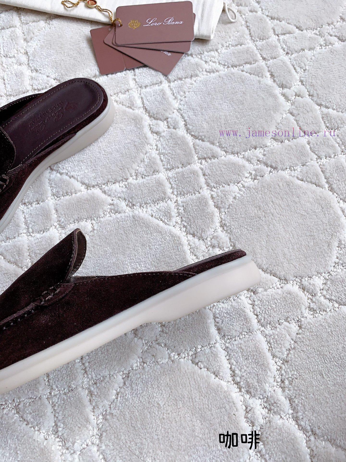 Loro Pian * LP's timeless classic men's half slippers are simple, fashionable, and have a sua4rmbnia - Image 6