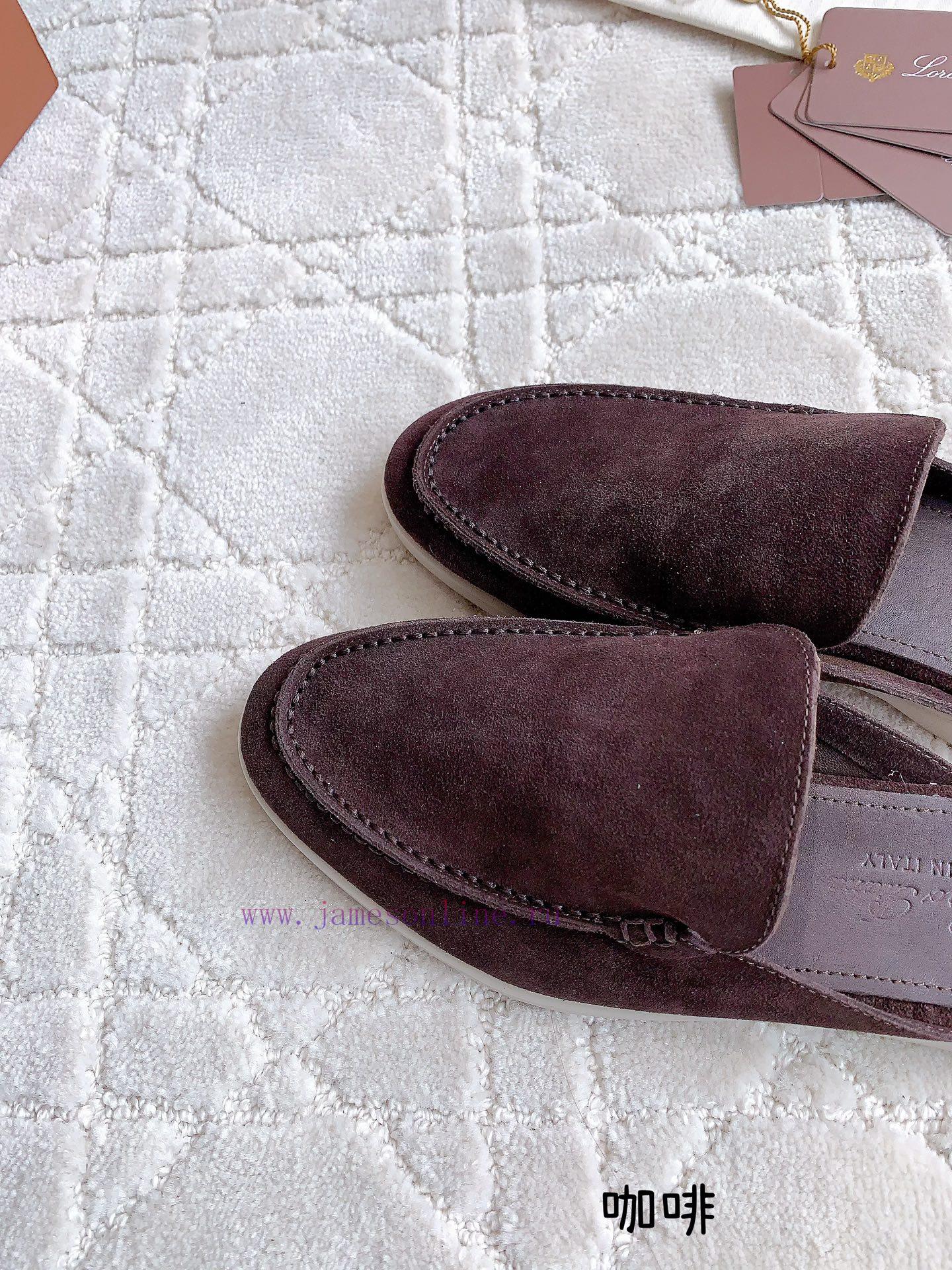 Loro Pian * LP's timeless classic men's half slippers are simple, fashionable, and have a sua4rmbnia - Image 7