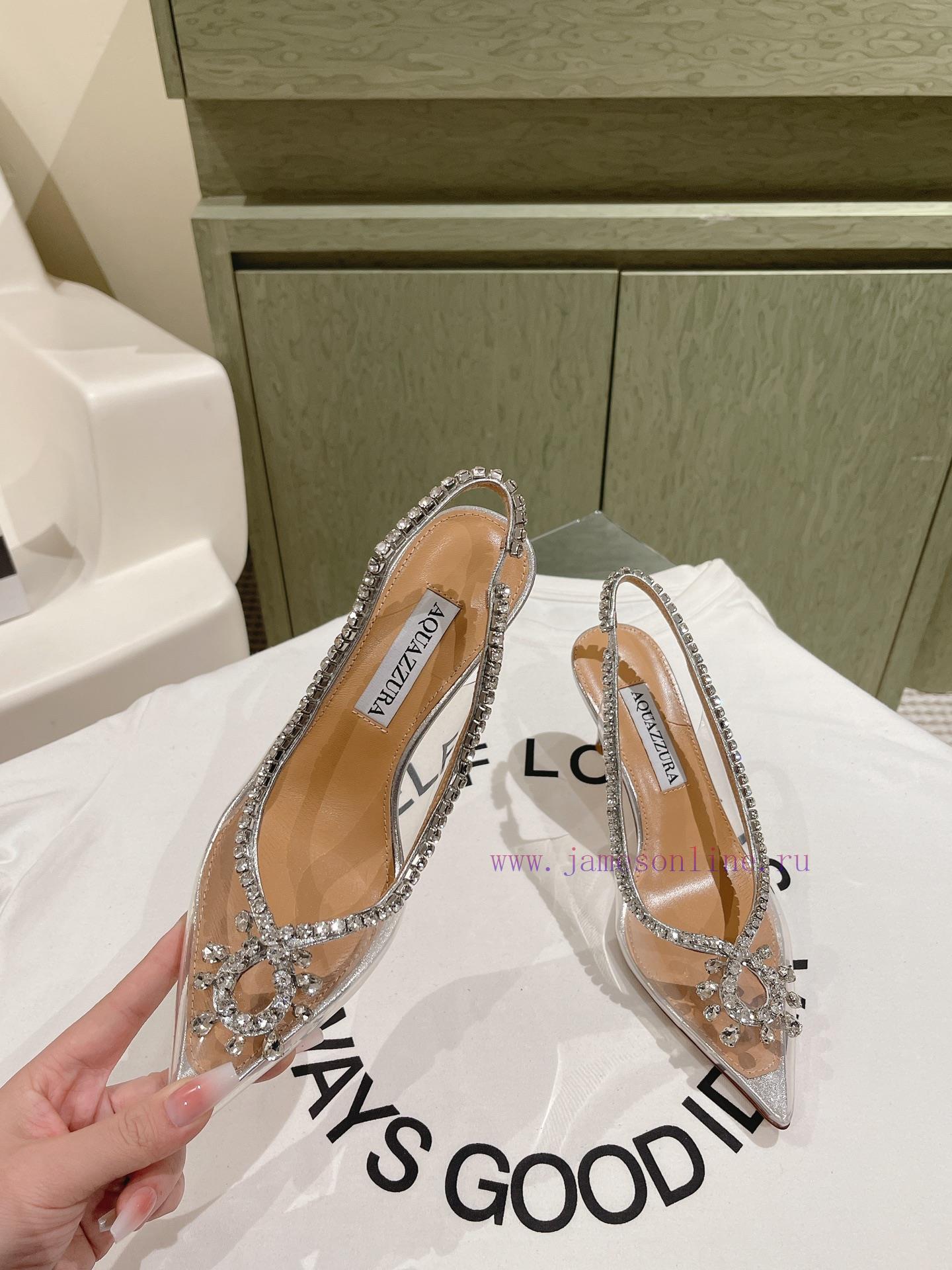 | ²⁰²4 𝐬𝐬 🤍🤎AQUAZZUR * Pineapple early spring new fairy fashion shoes series, a large numboeikau9b - Image 3