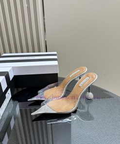 Aquazzura 2024 Spring/Summer New Soleil Series Film High Heel Diamond SandalsFull of charm, yjlriiku