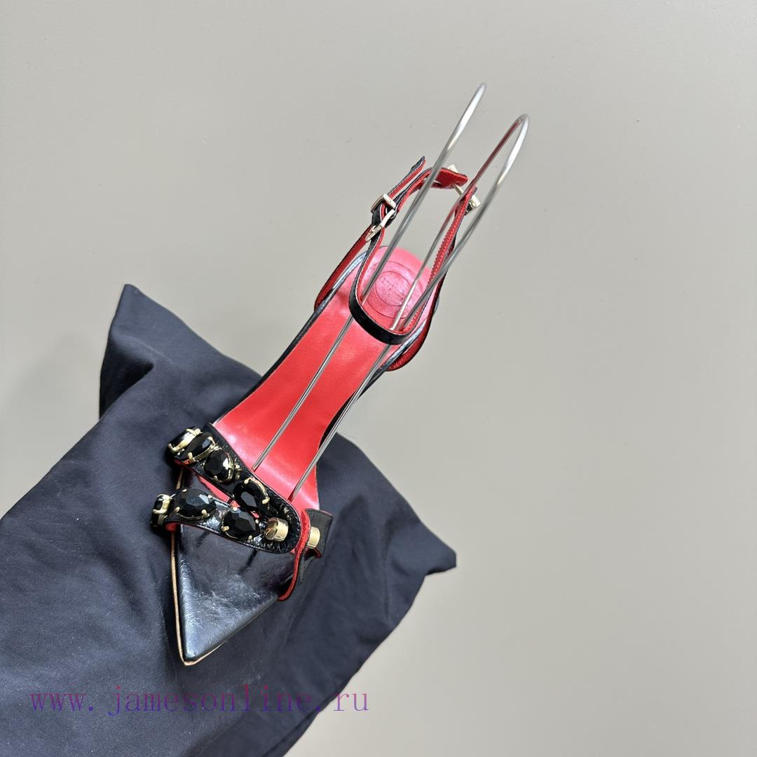 Hot selling ABING WANG rhinestone high heelsOn the basis of this, sparkling crystal embellis6uzi5sfi - Image 9