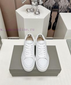 Top tierOFFICINE CREATIVE Italian niche 2024 latest extreme minimalist white shoesSmall roun4i91alf6
