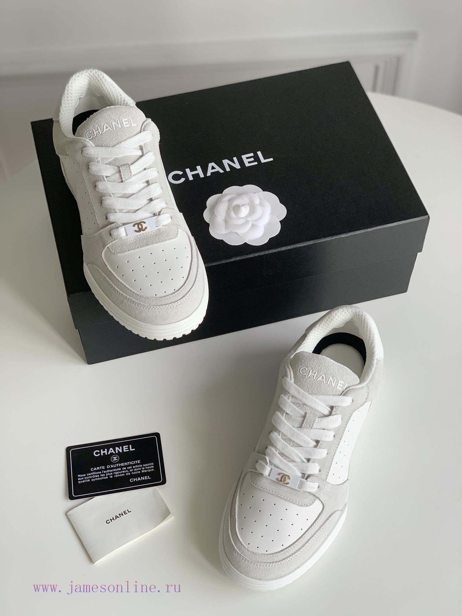 Chanel 24 Early Spring New Panda Board Shoes Full Leather SeriesChanel's new panda sneakers edy3om4a - Image 9