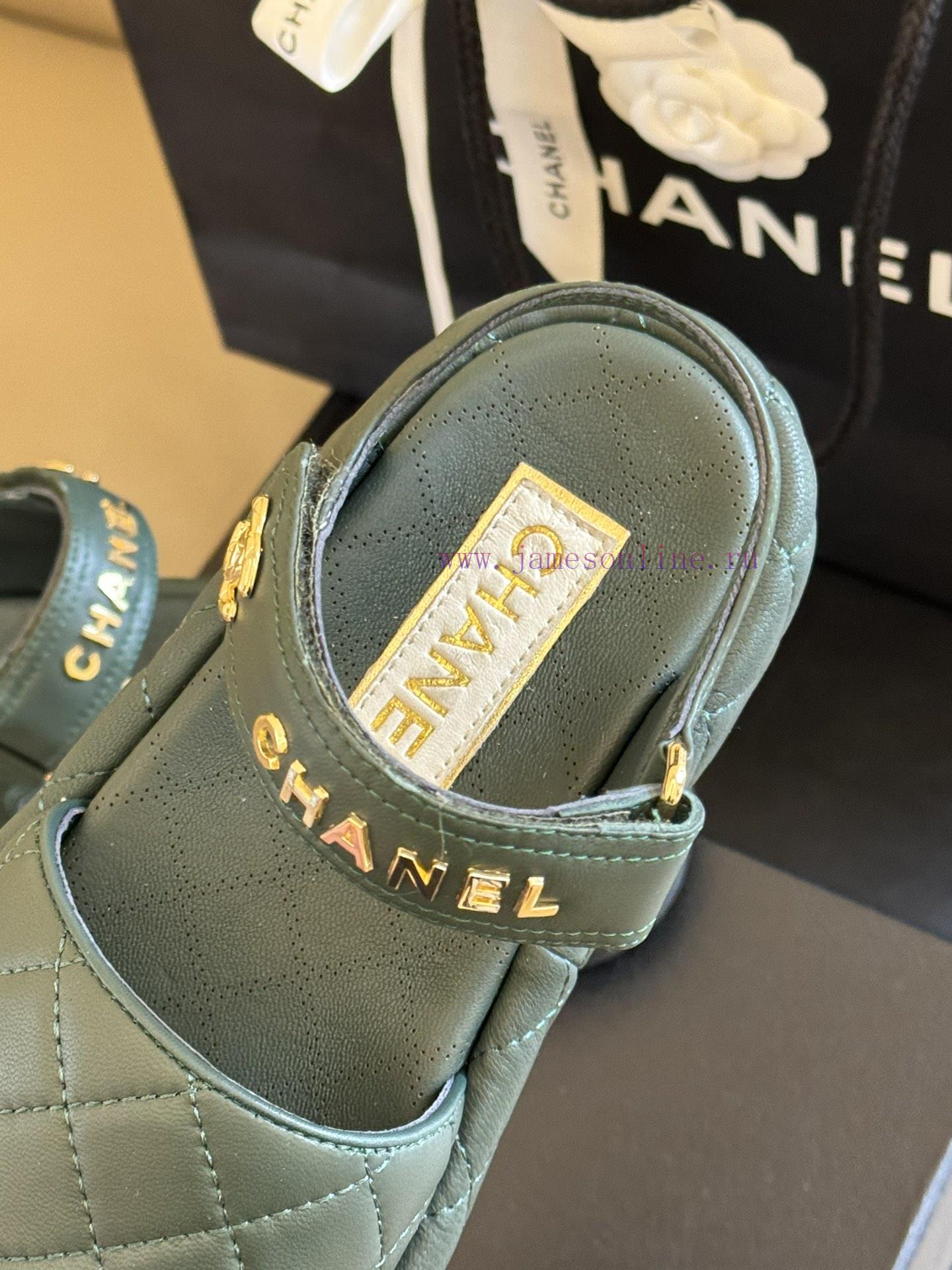 chane…l ss24 new arrival~Chanel 24 Spring/Summer Sandals New ProductSimple and full of Chanecslf074q - Image 8