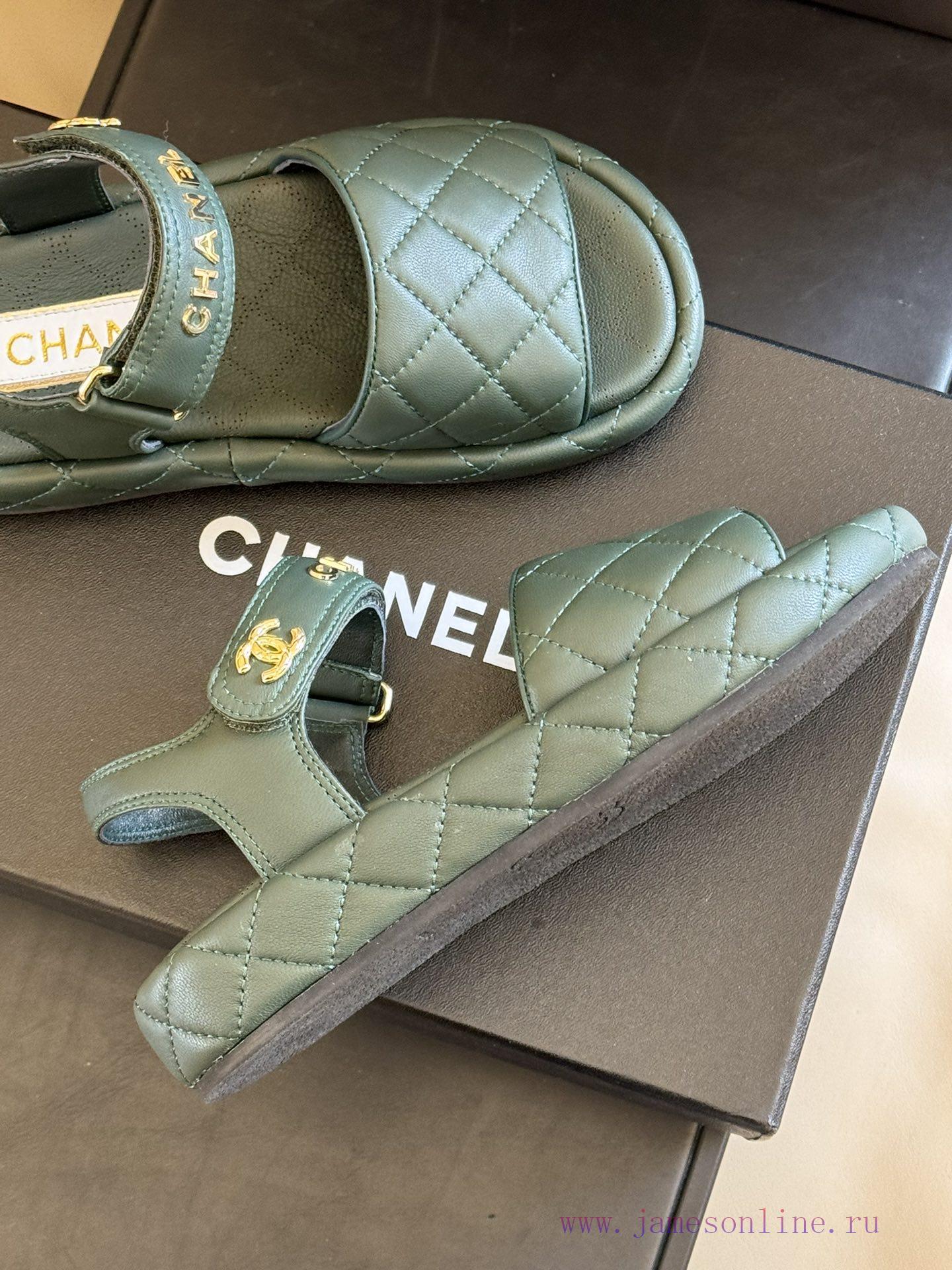 chane…l ss24 new arrival~Chanel 24 Spring/Summer Sandals New ProductSimple and full of Chanecslf074q - Image 9