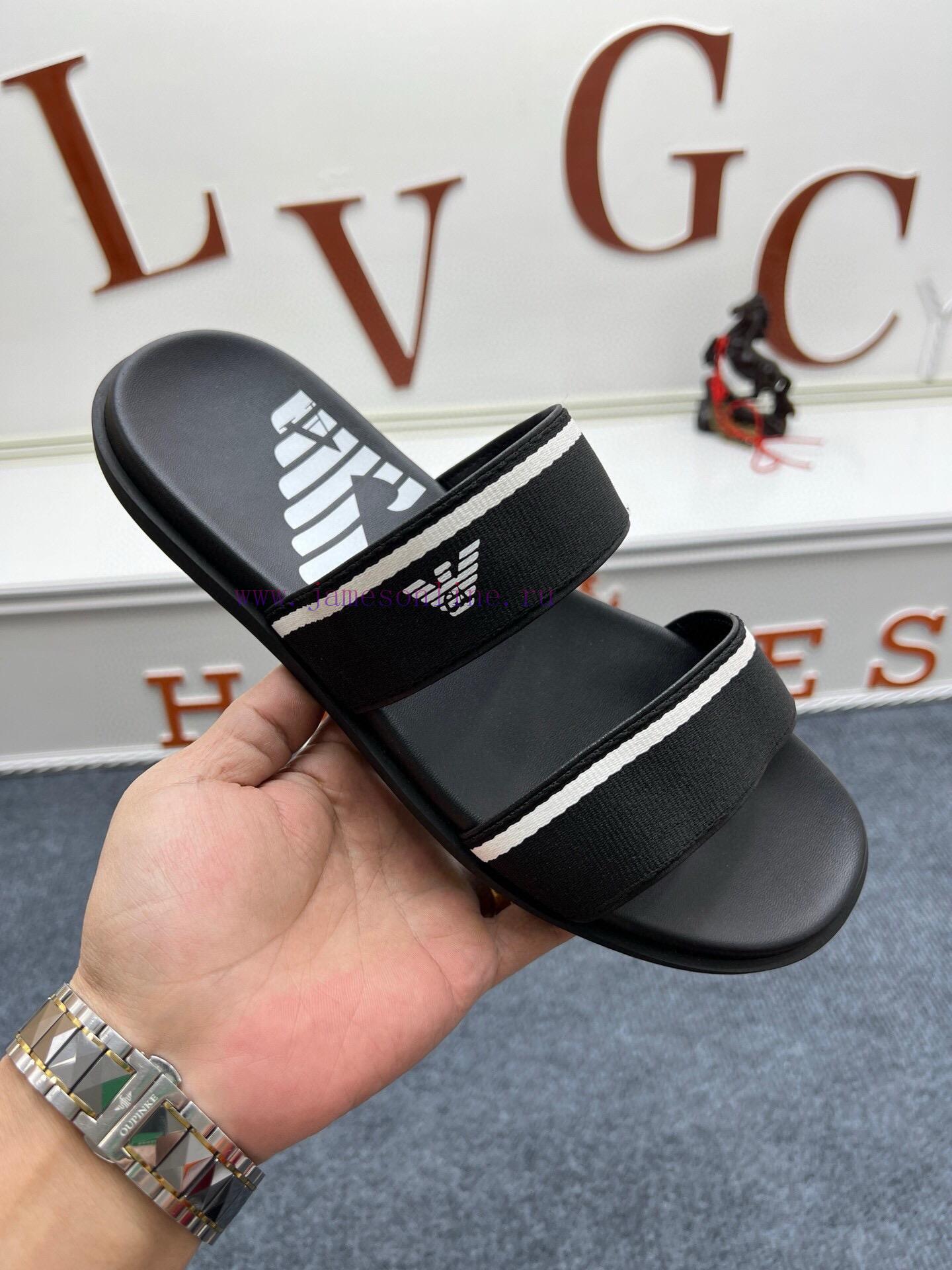 Armani official website synchronized slippers 🩴 The most popular in the market, accepting o4qto8az