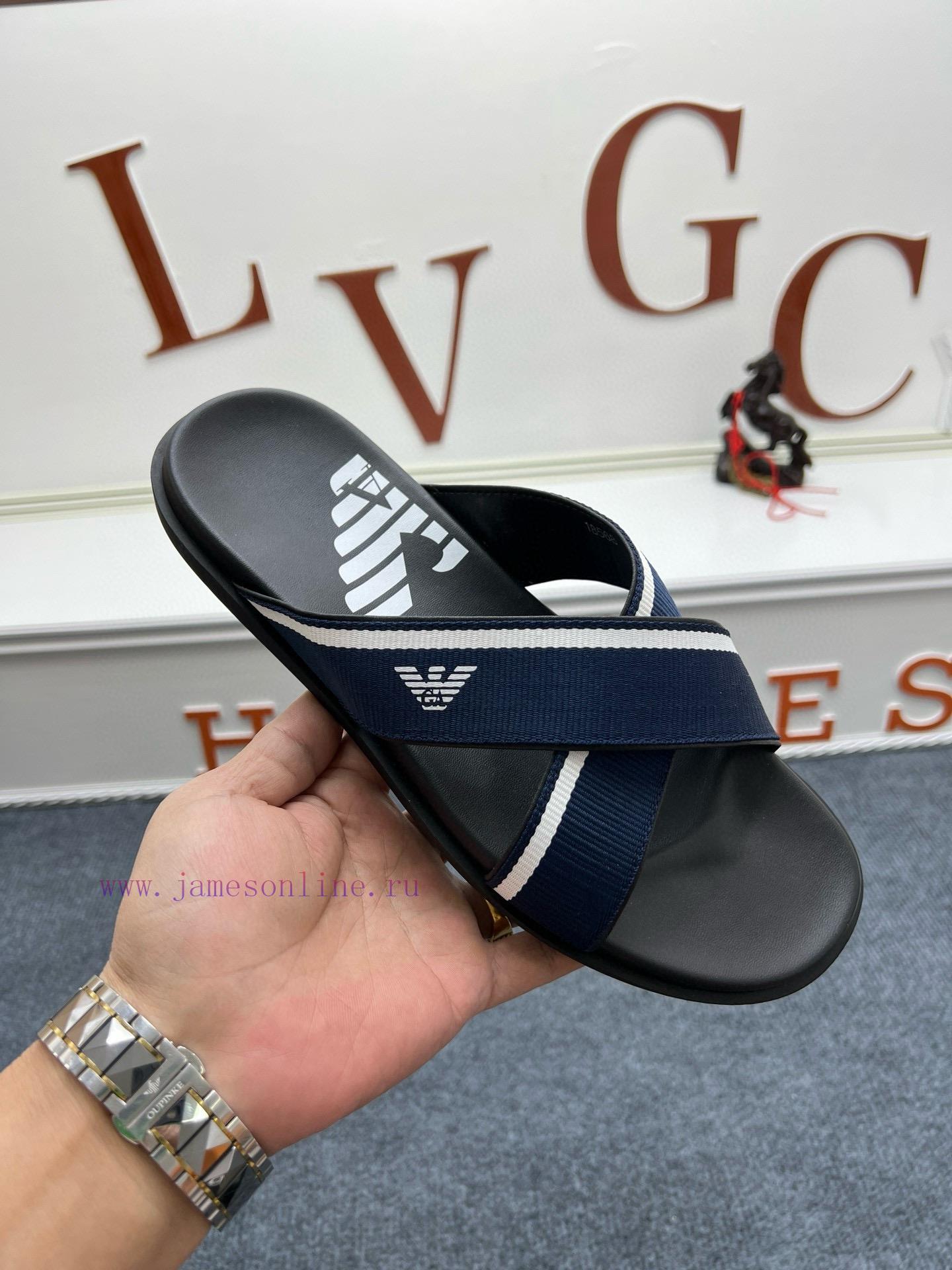 Armani official website synchronized slippers 🩴 The most popular in the market, accepting m1n6xy889
