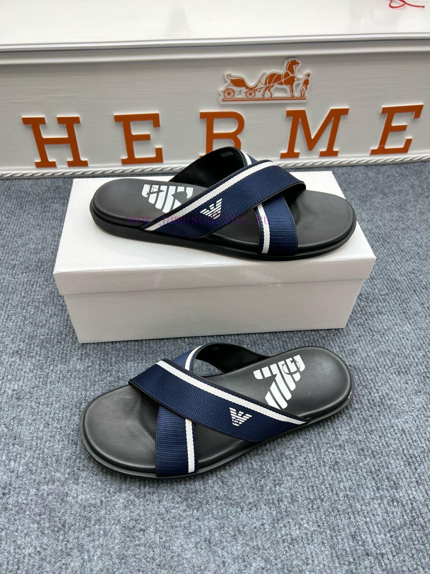 Armani official website synchronized slippers 🩴 The most popular in the market, accepting m1n6xy889 - Image 5