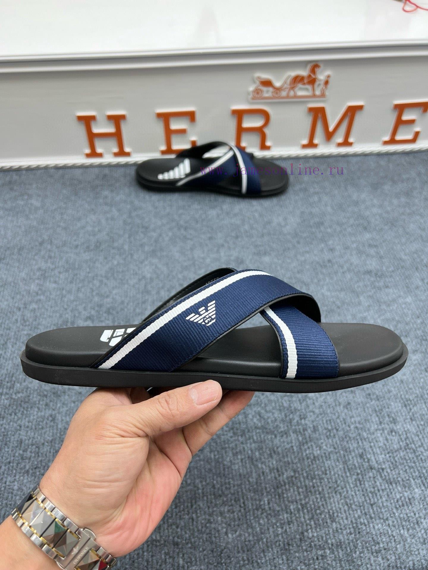 Armani official website synchronized slippers 🩴 The most popular in the market, accepting m1n6xy889 - Image 6