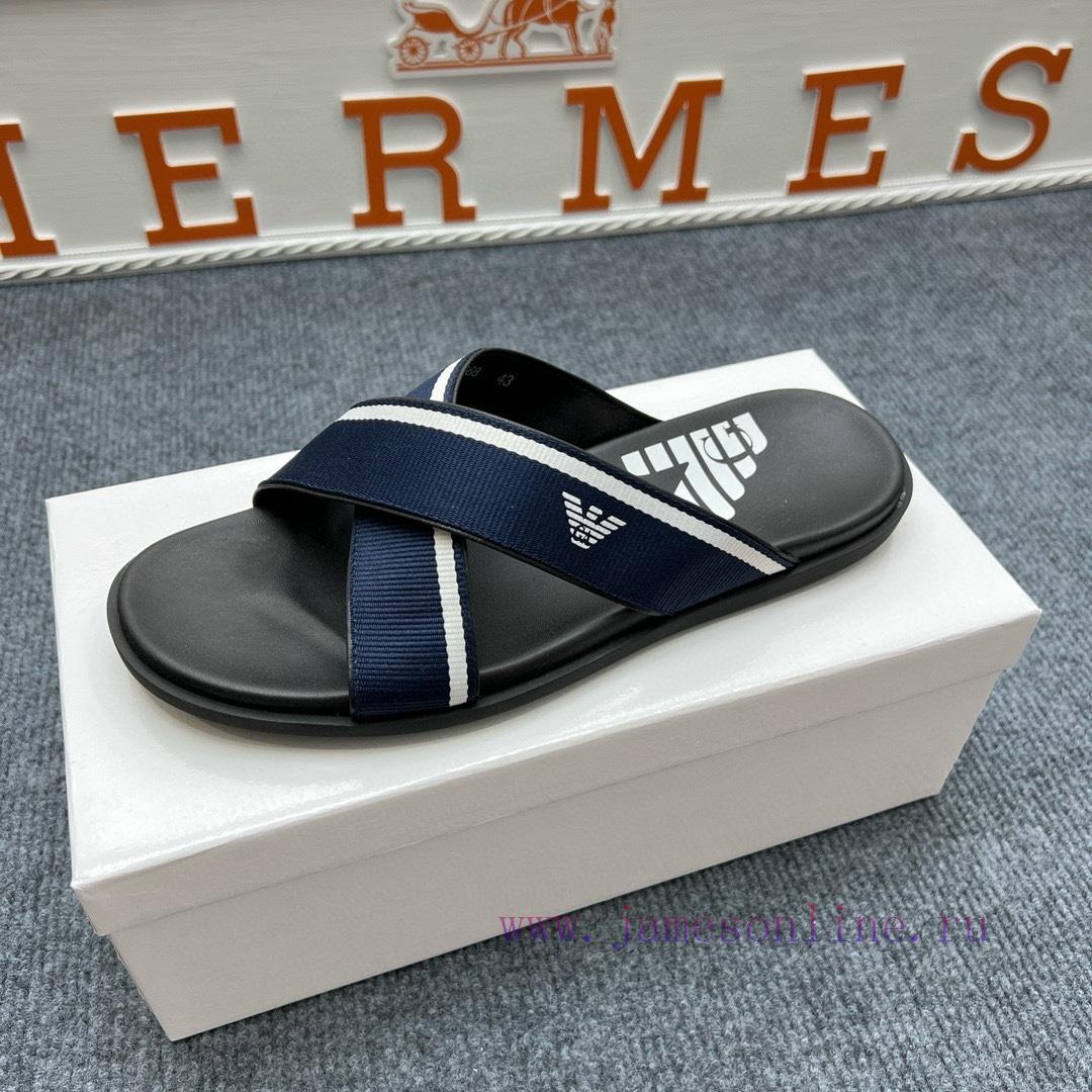 Armani official website synchronized slippers 🩴 The most popular in the market, accepting m1n6xy889 - Image 9