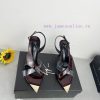 Giuseppe ZanottiSelected black imitation patent leather synthetic fabric with modern light ac7jfwoz6