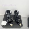 Giuseppe ZanottiSelected black imitation patent leather synthetic fabric with modern light asa5pen2k