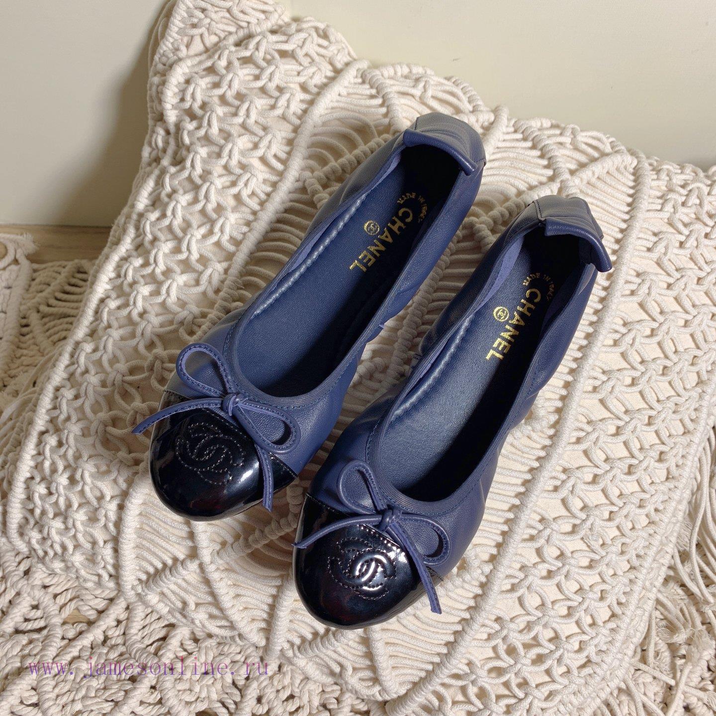 Chanel classic series four season Chicken rolls shoes bow knot electric embroidery style, coc30qqaz1 - Image 3