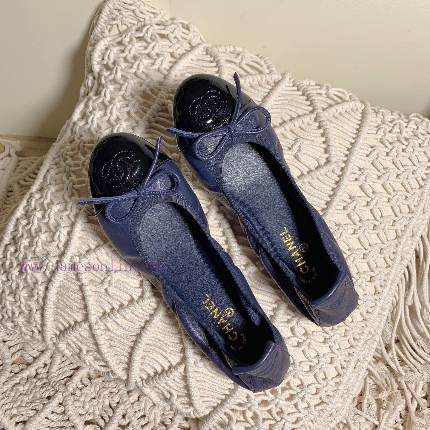 Chanel classic series four season Chicken rolls shoes bow knot electric embroidery style, coc30qqaz1 - Image 6