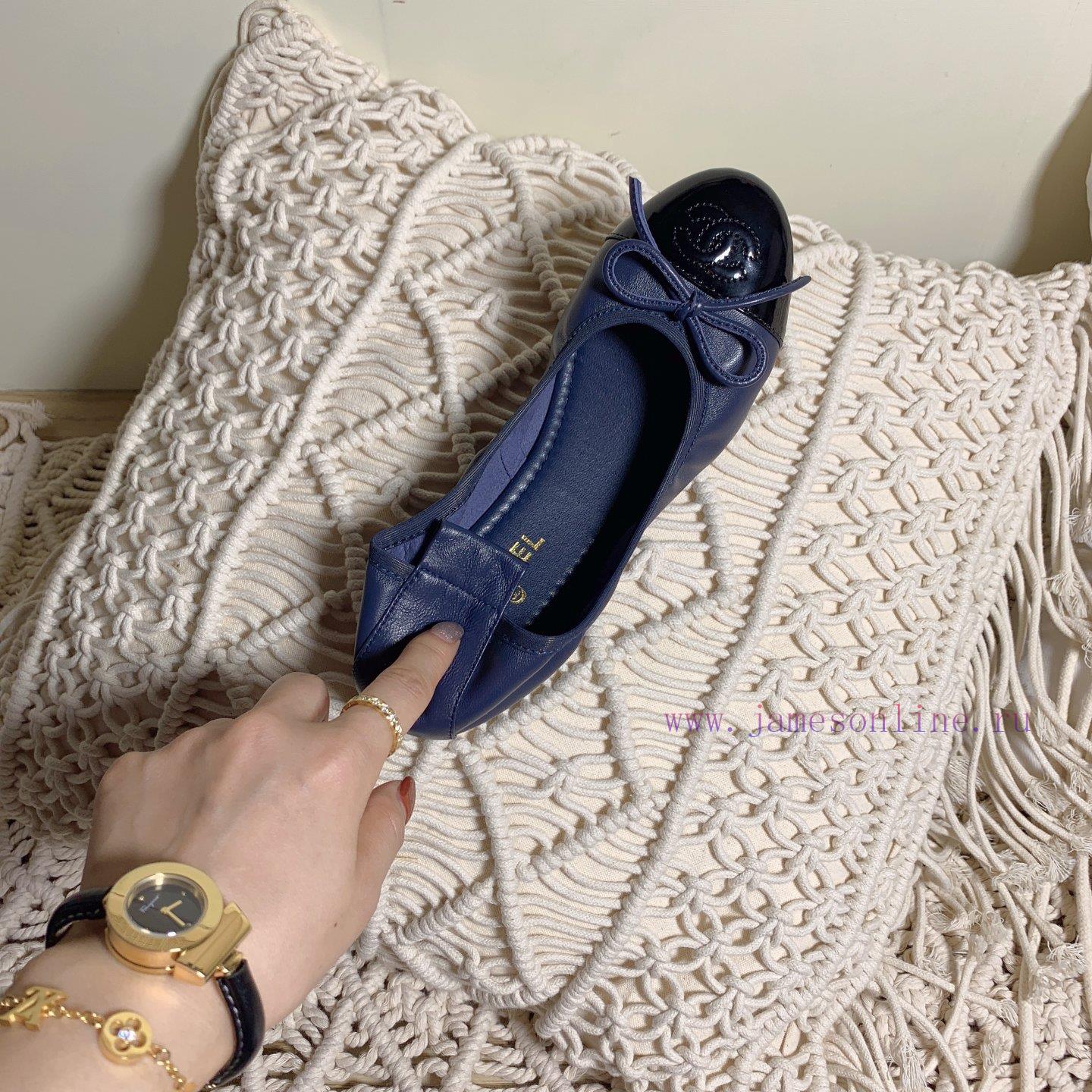 Chanel classic series four season Chicken rolls shoes bow knot electric embroidery style, coc30qqaz1 - Image 8