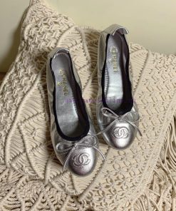 Chanel classic series four season Chicken rolls shoes bow knot electric embroidery style, cofv70y8wv