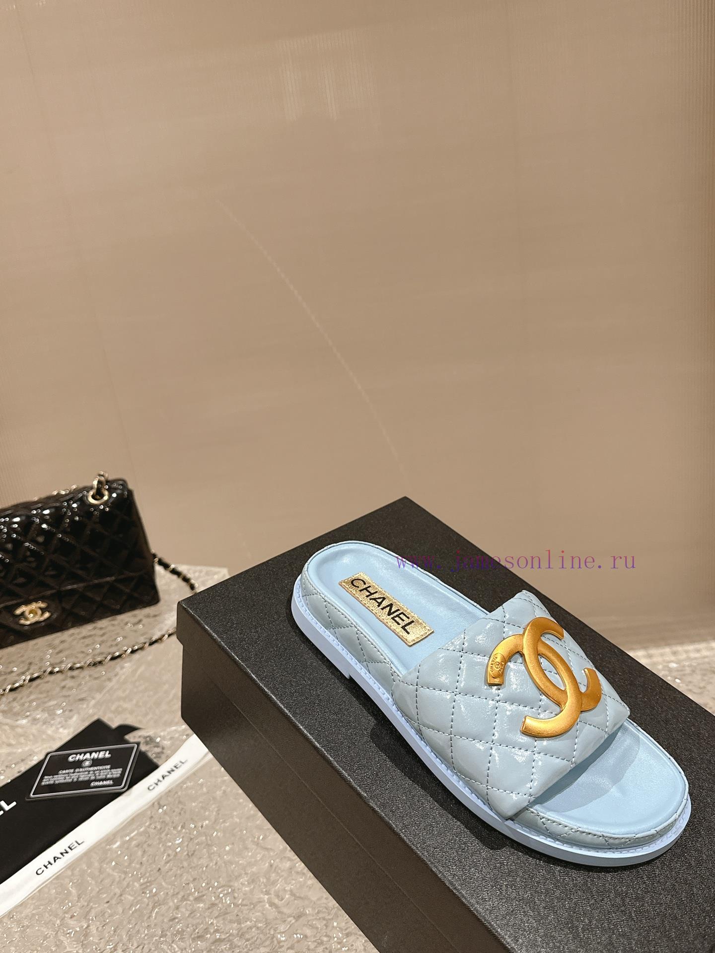 Purchasing grade𝗖𝗛 * 𝗔𝗡𝗟 | | 𝟐𝟎𝟐𝟒 Bow beach shoesTop tier high-end quality from large factor1g7s3b5m - Image 5