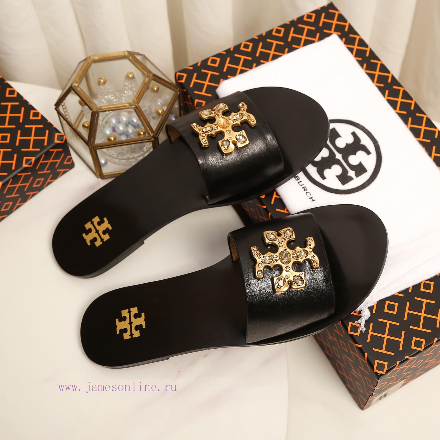 19818-2 Toribechi Flat Dragged Sandals, made of cowhide fabric, available in black, burgundy2b92ghqn - Image 9