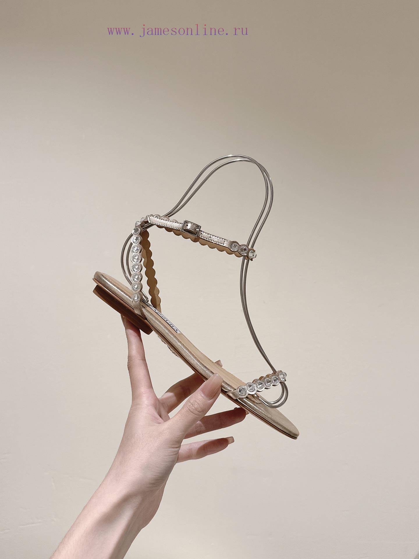 | ²⁰²4 𝐬𝐬 🤍🤎AQUAZZUR * Pineapple early spring new fairy fashion shoes series, a large numbp16x4es2 - Image 9