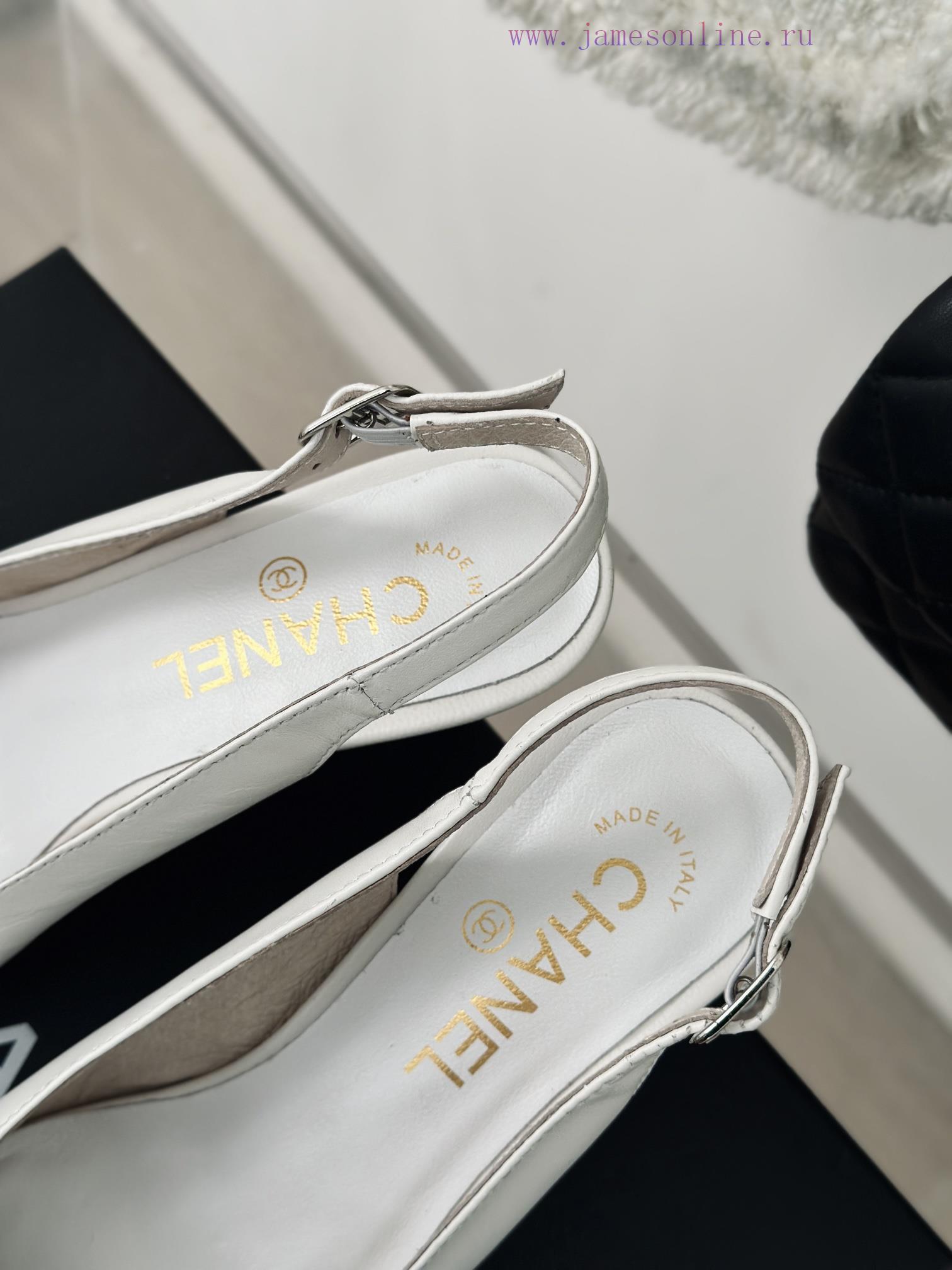 Chanel | Chanel 24c New ProductBow tie high-heeled sandalsThe shoe upper is made of importedvdjxtmza - Image 9