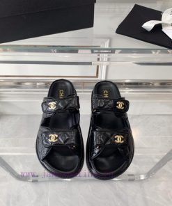 Chanel's new beach half drag sandals, top-level super version, super popular style, essentiacyznvuw7