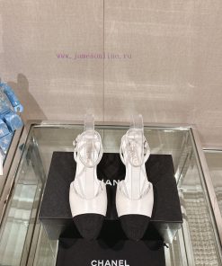 -24Ss spring/summer new Chanel kitten heel with buckle strap sandalsI really don't have any yc425ekc