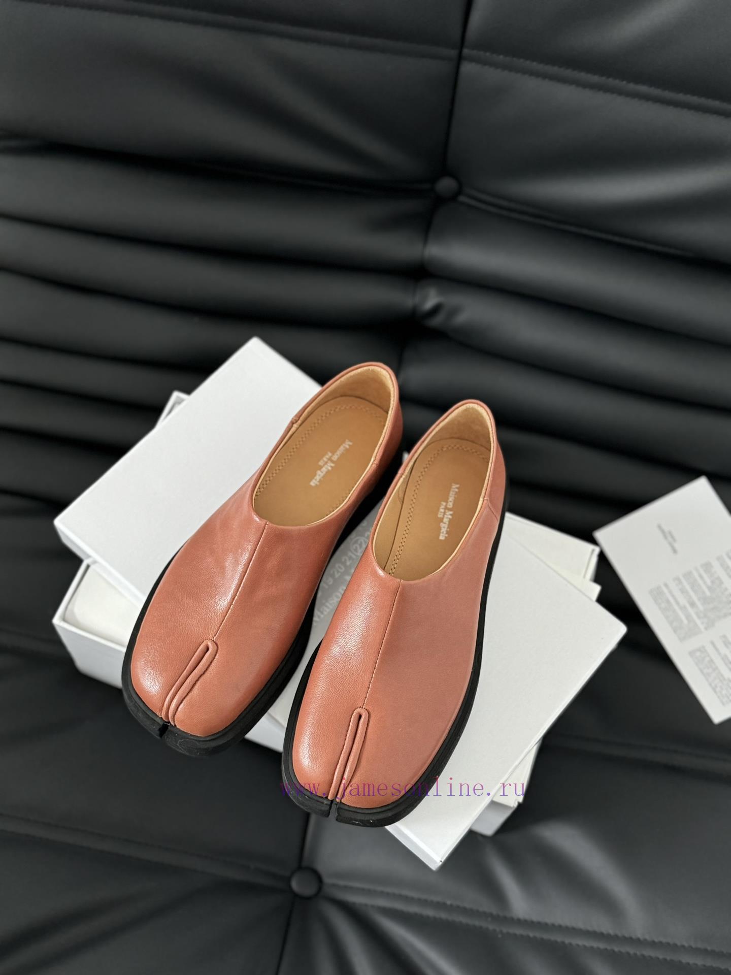 High quality Maison Margiela MM6 split toe shoes Tabi Italian vegetable tanned sheepskinFor 8u5j6ogq - Image 2