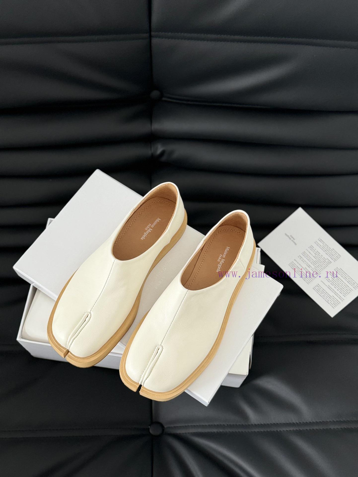 High quality Maison Margiela MM6 split toe shoes Tabi Italian vegetable tanned sheepskinFor pk2lvxsd - Image 2
