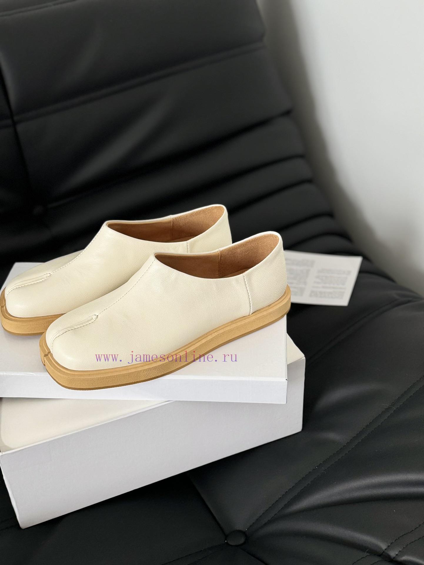 High quality Maison Margiela MM6 split toe shoes Tabi Italian vegetable tanned sheepskinFor pk2lvxsd - Image 3