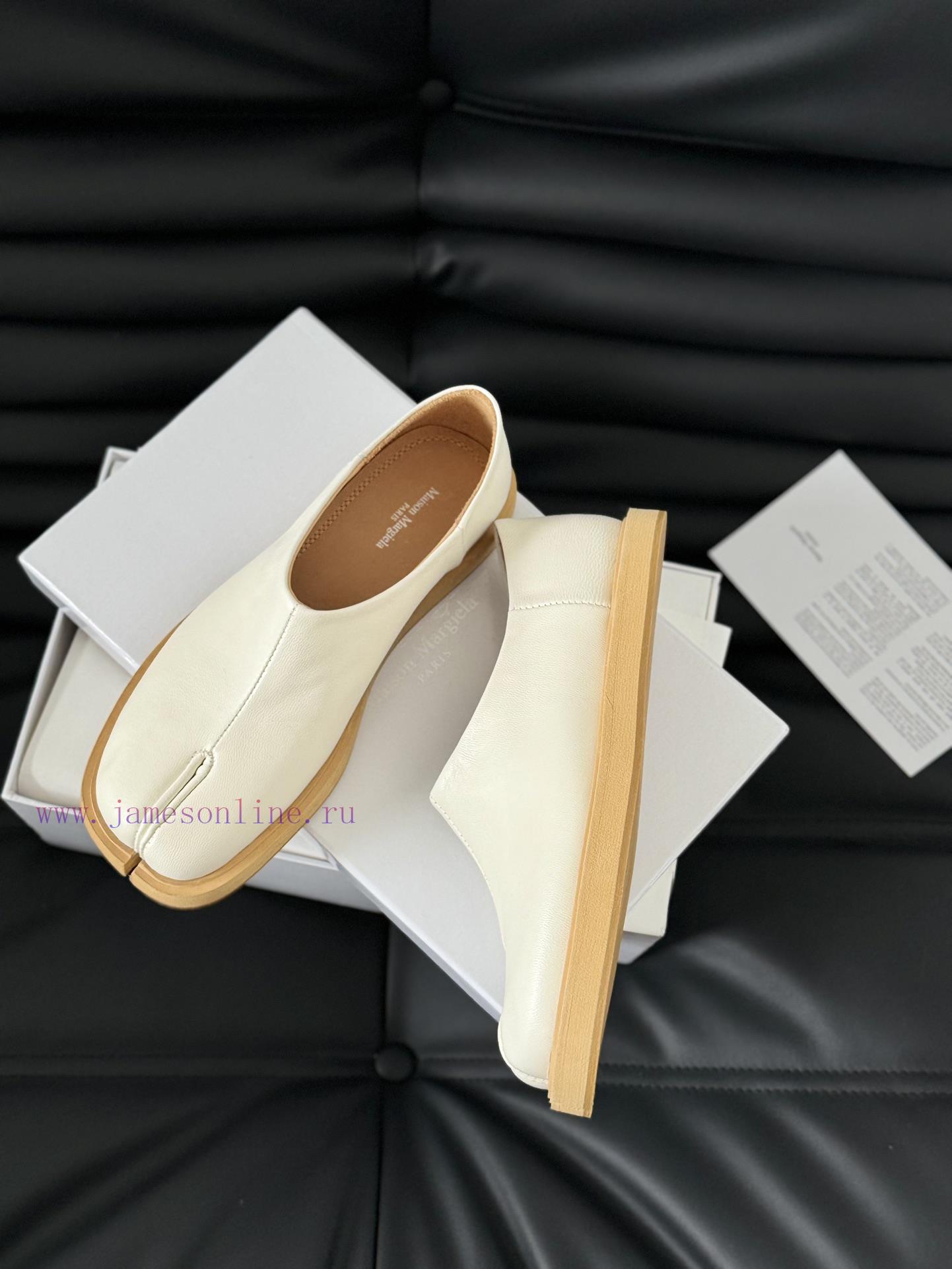 High quality Maison Margiela MM6 split toe shoes Tabi Italian vegetable tanned sheepskinFor pk2lvxsd - Image 5