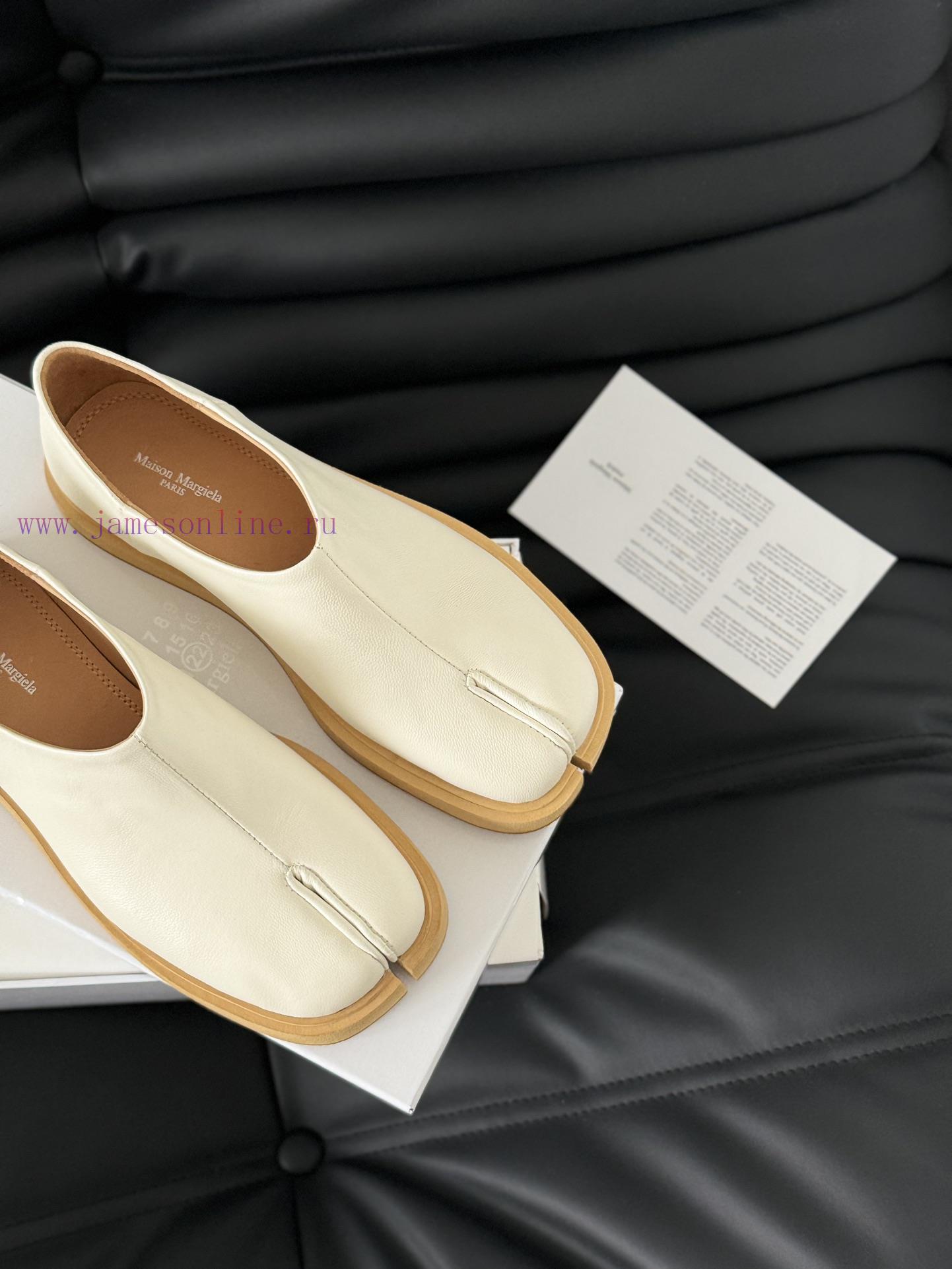 High quality Maison Margiela MM6 split toe shoes Tabi Italian vegetable tanned sheepskinFor pk2lvxsd - Image 8