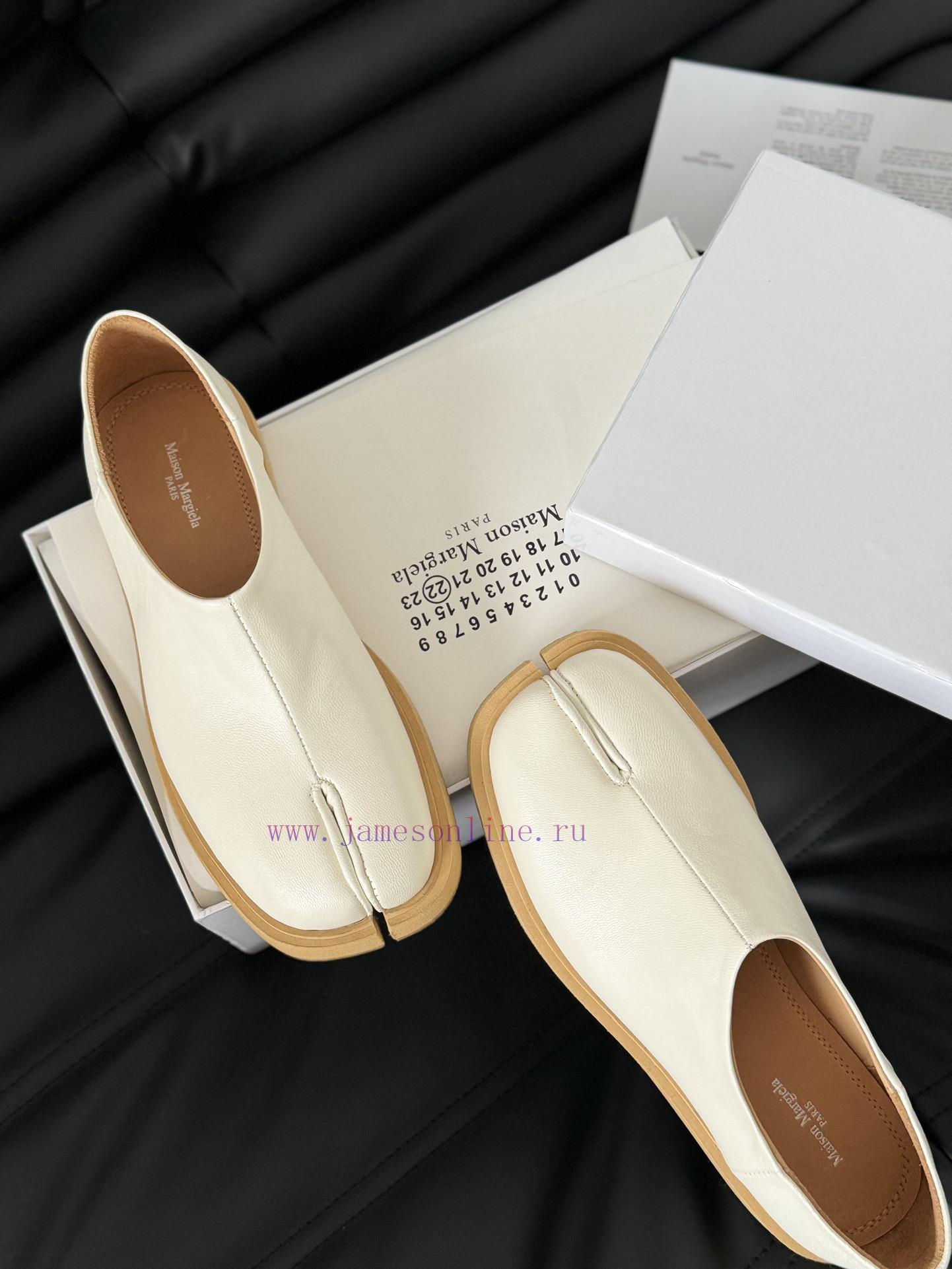High quality Maison Margiela MM6 split toe shoes Tabi Italian vegetable tanned sheepskinFor pk2lvxsd - Image 10