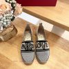 RV 24ss Early Spring New Product LOVES Paris Alphabet Embroidered Fisherman's ShoesHigh densu6rtmu0l