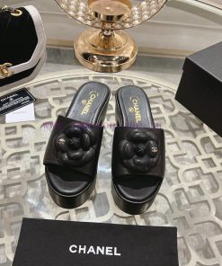24Ss Chanel's new Chanel wedge slippers and sandals, even when going out for a walk, you sho7ccsz73m