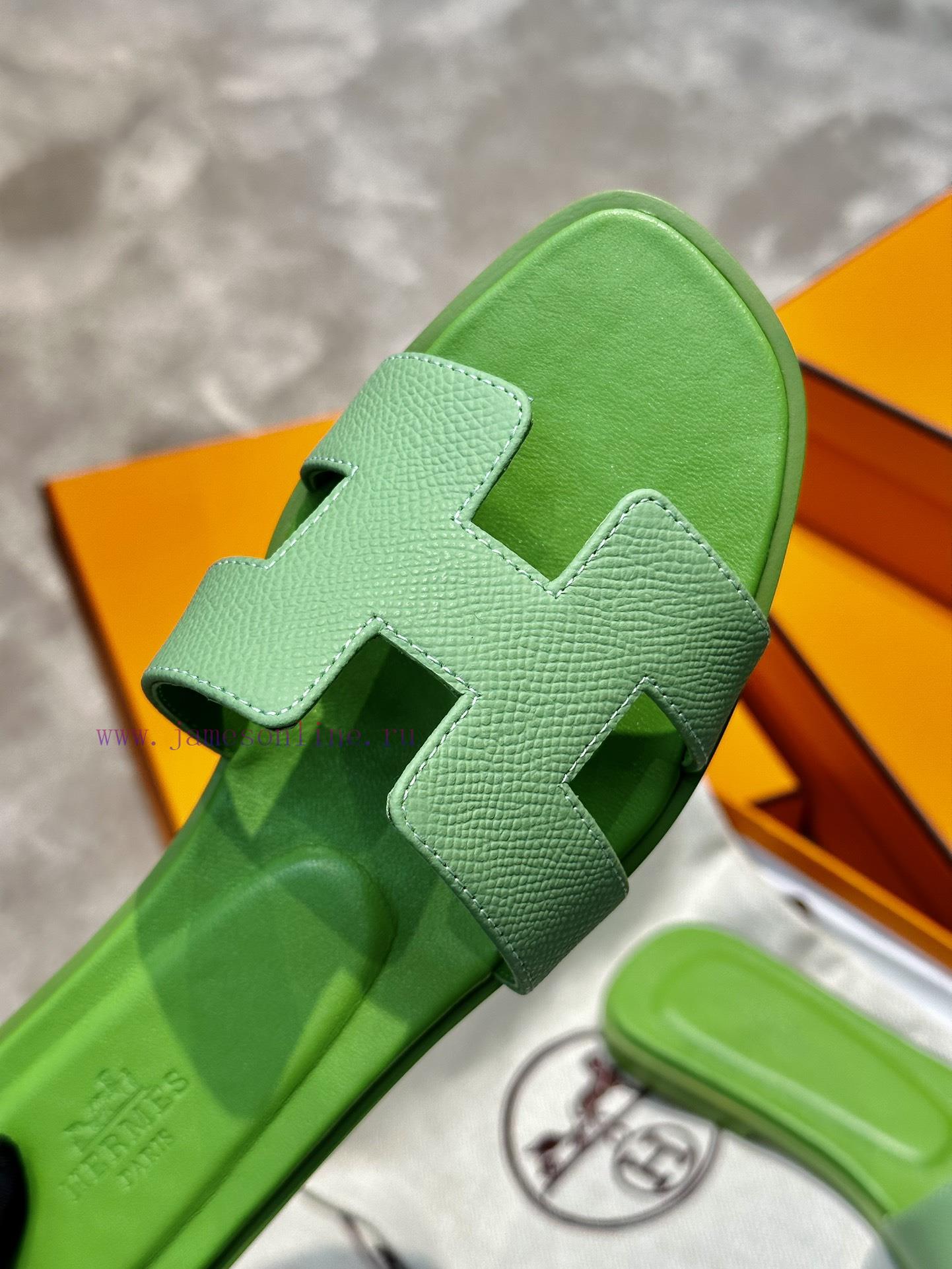 Top qualityherme…s ss24 new arrival~H Home Classic Oran Slippers 24 New ColorsThe color schen4c1q6zw - Image 5
