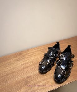 2024 new comme des garcons CDG Kawakubo Rei runway style small leather shoesIron shoes boundujr0rnfr