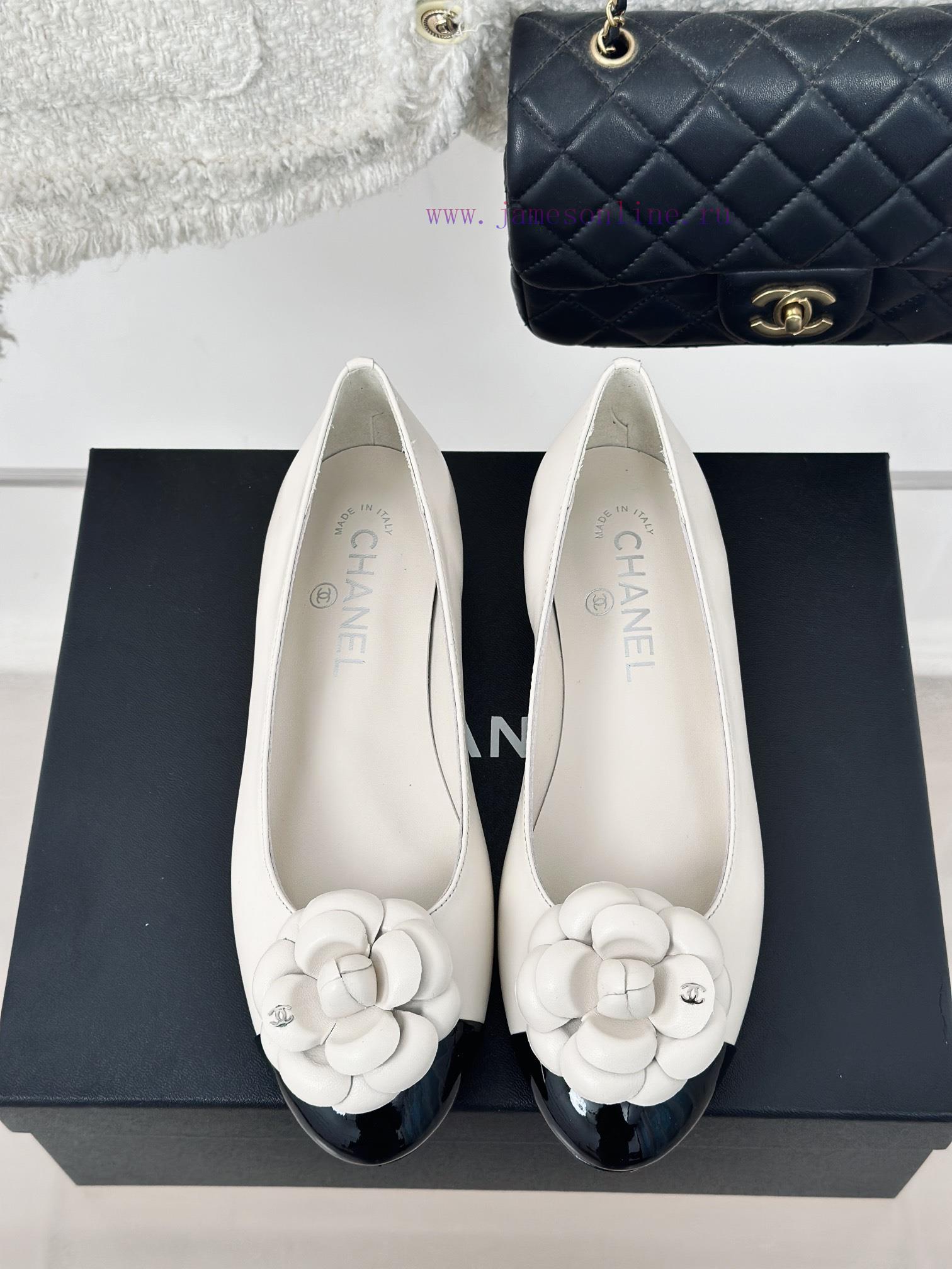 Chanel | Chanel 24c New ProductDouble C Mountain Camellia Single ShoesThe shoe upper is made3zd0kdim - Image 5